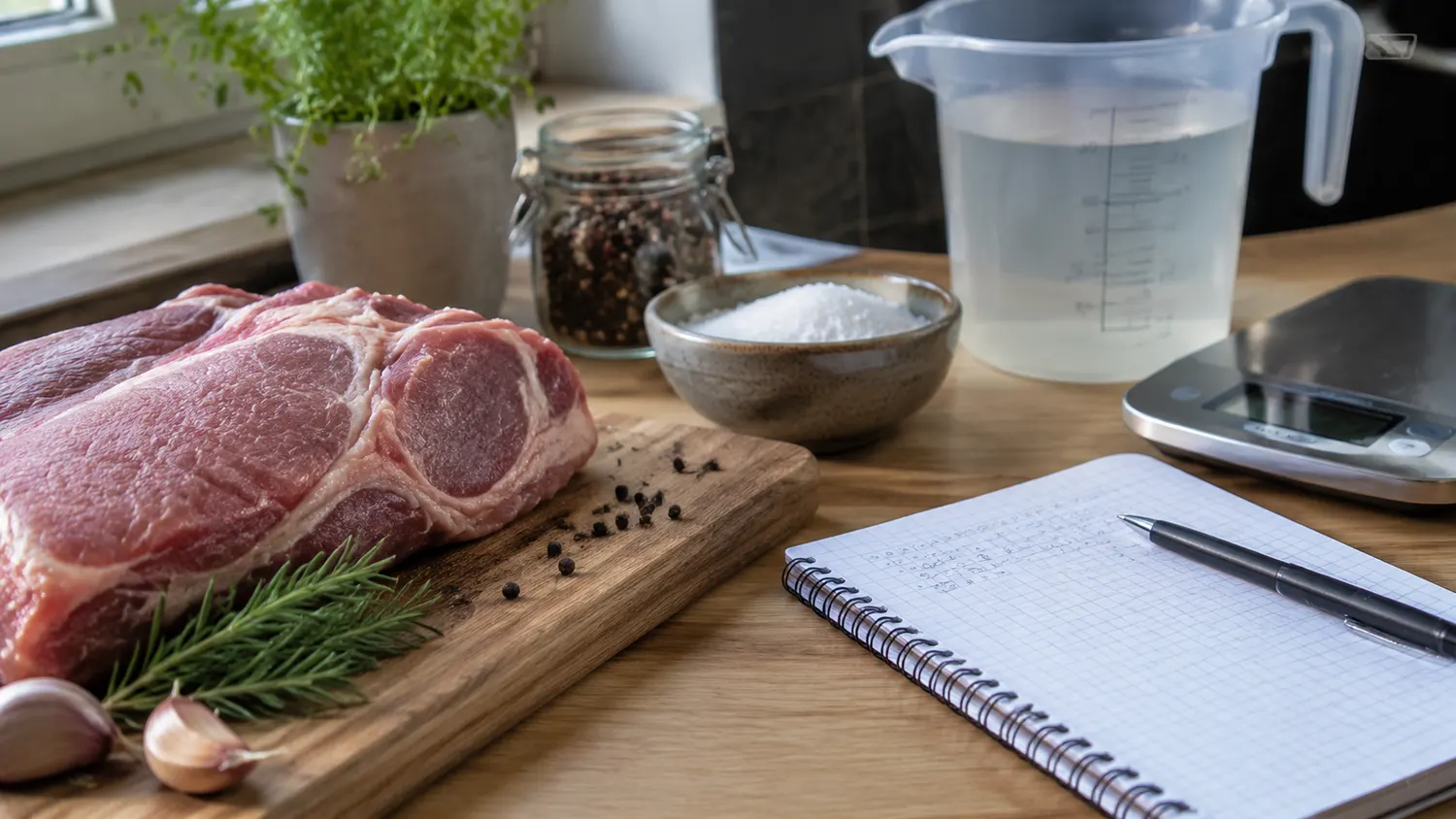 Der Pökel- & Lake-Rechner zum Ausdrucken