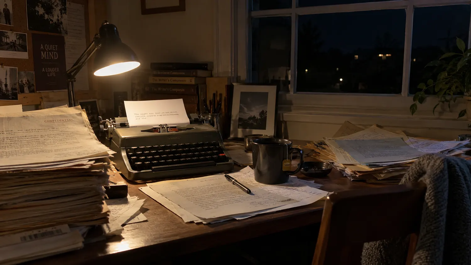 Night Work: The Paper Behind the Files