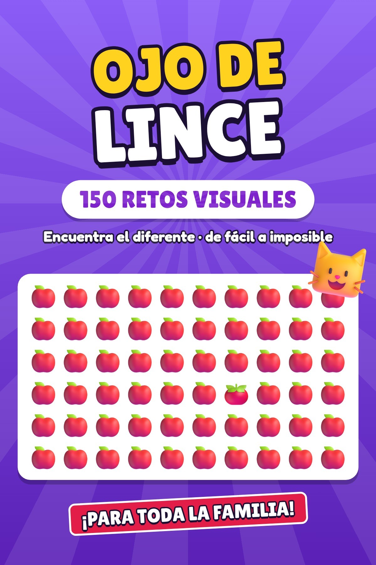 150 retos visuales para entrenar tus ojos y jugar en familia