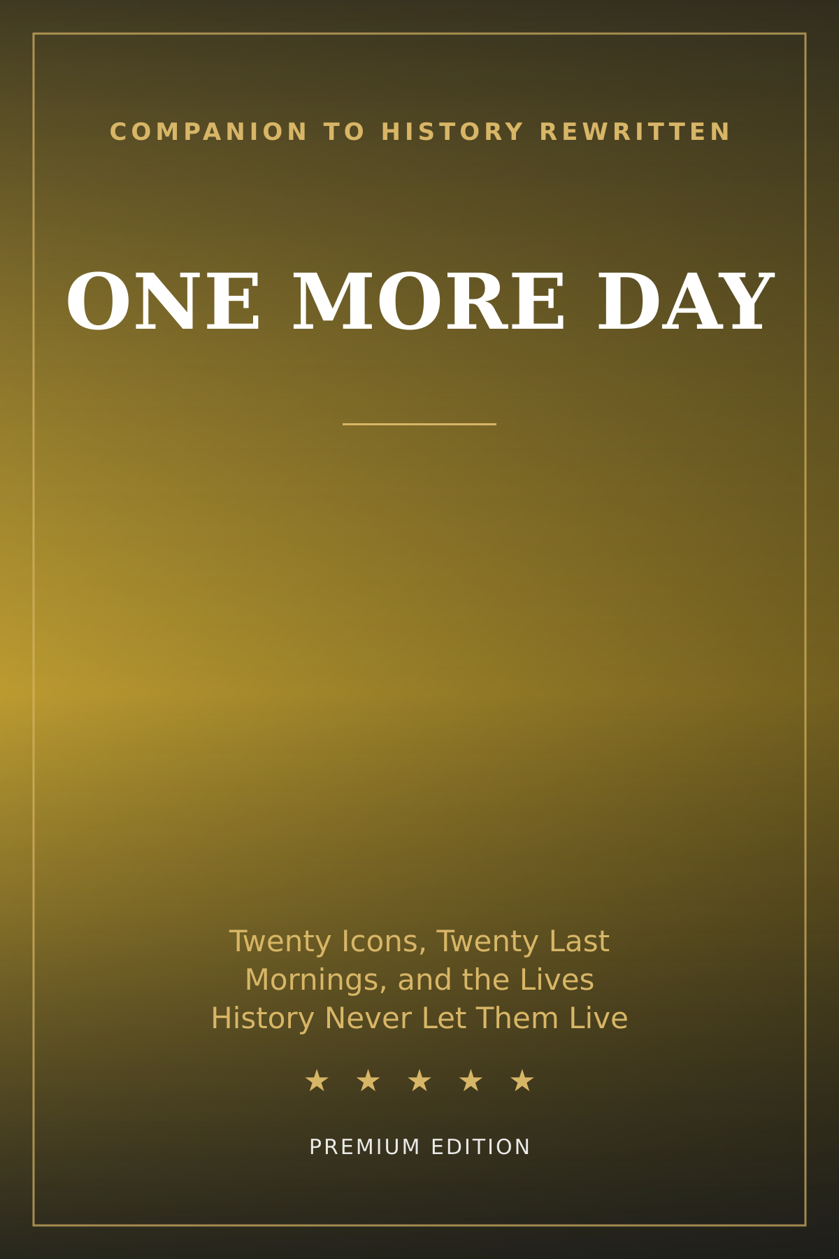 What if fate had waited just one more day?