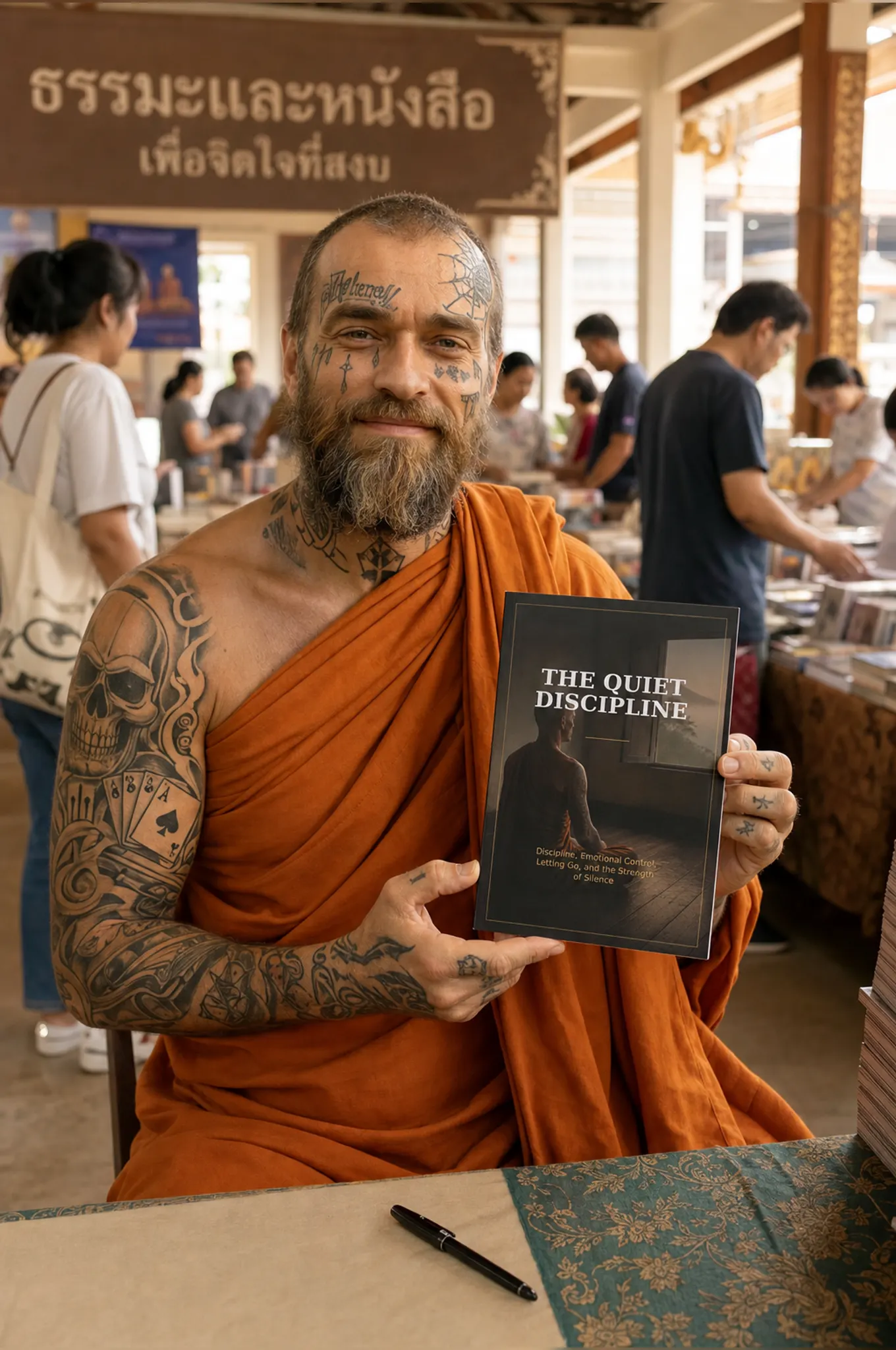 Marcus — The Tattooed Monk