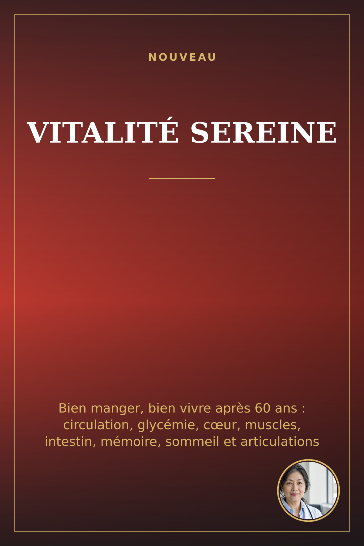 Bien manger, bien vivre après 60 ans.
